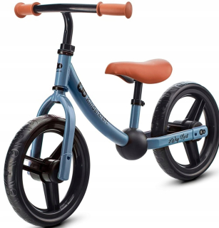 Kinderkraft 2WAY NEXT 12" balančný bicykel hnedá, čierna, modrá
