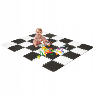 Vzdelávacia podložka pre deti - Kinderkraft Foam Mat Luno 150x180 Puzzle