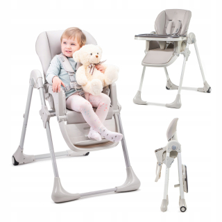 Kinderkraft stolička na kŕmenie 105 x 55,5 x 84,5 cm