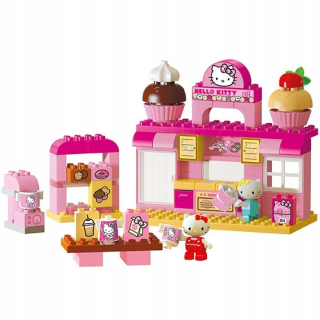 Stavebnica - BIG HELLO KITTY KITTY cron + 2 číslice 82 EL