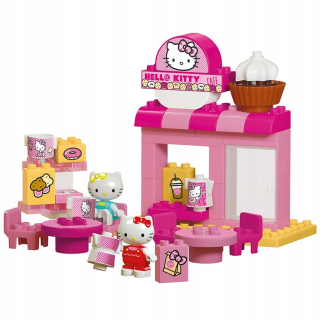 Stavebnica - Veľký Hello Kitty Kaviareň + 2 číslice 45 EL