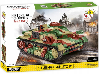 Stavebnica, slamky - COBI Historical WW II Sturmgeschutz IV bloky