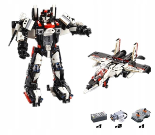 Auto na diaľkové ovládanie - CADA TECHNIC RC 2W1 Robot Plane 514el 2.4