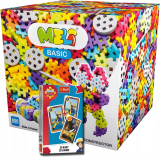 Meli Basic Constructor bloky 600 ks. 50045