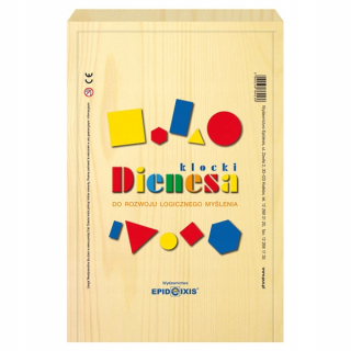 Drevená stavebnica - Dieny bloky pre rozvoj logického myslenia