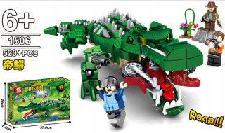 Dinosaurové bloky s dinosaurus dinosaurov 520