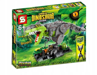 Mechanické dinosaury. Dinosaur. Tyrannosaurus