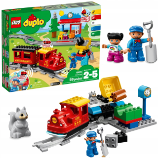 Lego Duplo bloky - parný vlak (10874) front