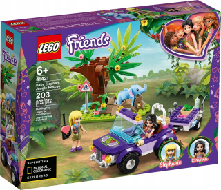 LEGO Friends 41421 Záchrana slona National Geographic Zoo 6+