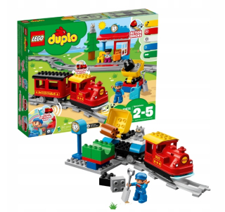 Stavebnica LEGO DUPLO - LEGO DUPLO blokuje parné vlakové oblečenie front