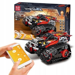Stavebnica, slamky - MORS KING 13036 KASKADER RACING CARS