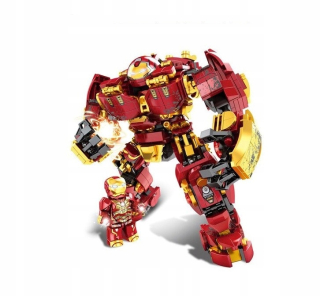 Stavebnica - Superhrdina Pads Robot Iron Man 650el
