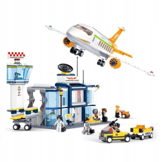 Sluban Blocks Airport Airport Tower 678EL AVIENTON