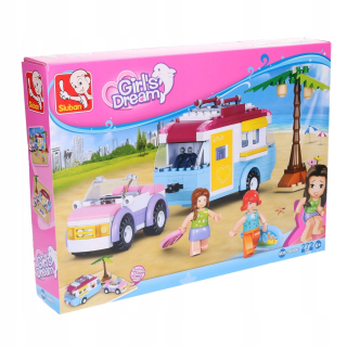Sluban Auto Bricks Camping Trailer 1609