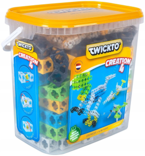 Stavebnica pre deti - TWICKTO 235 EL bloky Set tvorba 4