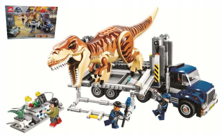 Building Blocks World Jurassic tyrannosaurus Transport T-Rex