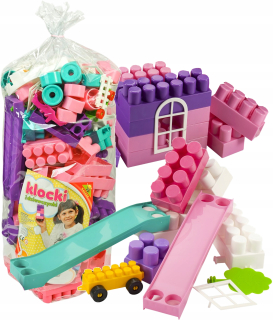 Stavebnica - Tehly pre dievčatá Mega Big Plastic Giant