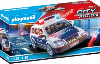 Detské bloky Playmobil 6873 Pursuit policajného automobilu