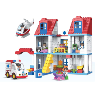KLOTS KOM. S Duplo City Hospital 120 Elements
