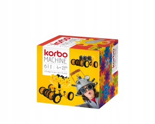 Stavebnice KORBO - Stavebné bloky korby Machine 61 El.