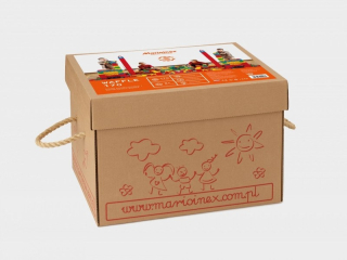 Stavebnice - Stavebné bloky Waffle 170 Box