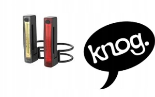 Osvetlenie na bicykel Knog PLUS TWINPACK 40 lm USB