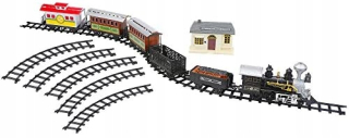 Dráha pre deti, stavebnica - Železničná Vlak Western Express Hnacie vozidlá Sound