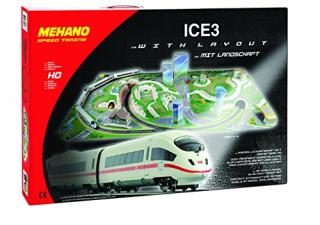Dráha pre deti, stavebnica - Vlaková súprava ICE 3 s rozloženia Mehano