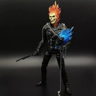 Akčná figúrka, postavička - Zberateľskú Figurine23cm Ghost Rider Johnny Bla