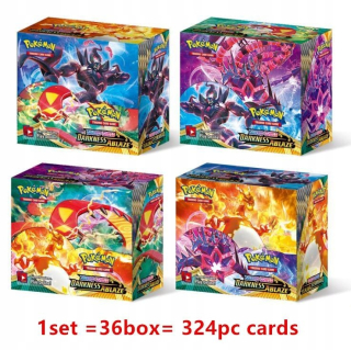 Akčná figúrka, postavička - Zberateľskú Figurine324pcs Pokemones karty Sun