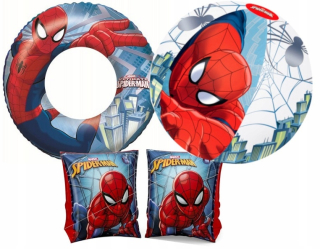 Kruhové kolesové spiderman plávajúce rukávy