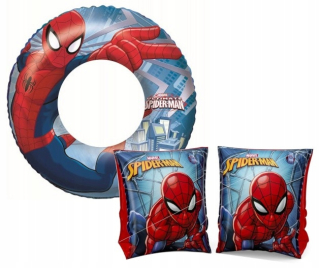 Kruhové koleso + Spiderman's Plavecké rukávy