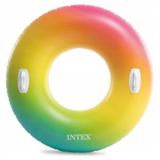 Dúha plávanie koleso - priemer 119 cm Intex 58