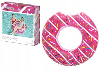 Koleso na kúpanie Donut Pink 107cm bestway