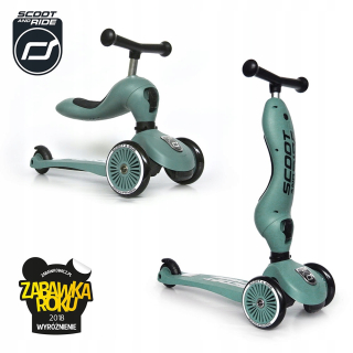 Trojkolesová kolobežka Scoot & Ride 96269 Green