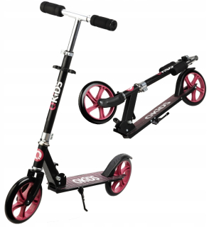 Dvojkolesová kolobežka QKids HUBA00001 Black, Pink