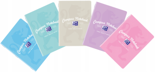 Sada notebookov A5 Oxford 5 PCS 60K Pastel