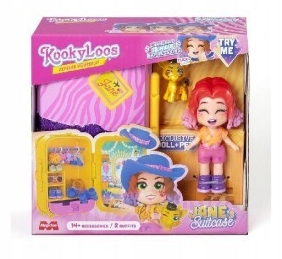 KOOKYLOOS Jane Suitcase figúrka + zvieratko