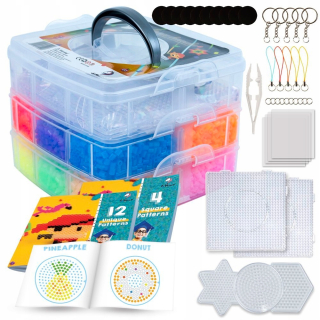 Žehliaca korálky 10000pcs 16 žiariace vzory