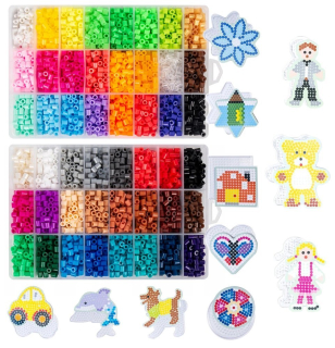 Žehlenie Beads 11 Designs 43 Farby 9000pcs