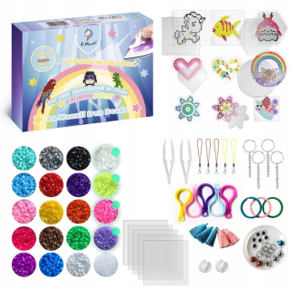 Žehlenie Beads 9 vzory šablón 10000pcs