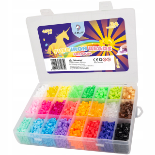 Služba Beads La MANULI 24 Farby 4500pcs