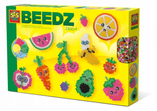 Bindeez Starter set - Písacie Beads emotikony Ovocie SES 06266