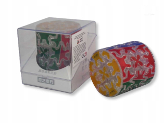 Cube Qiyi Gear Transparent Cylinder tail