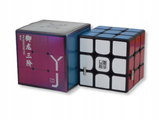 Yongjun Yulong v2 3x3x3 čierny magnetický