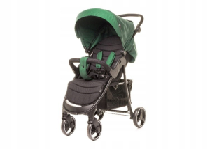 4BABY RAPID XXIII kočík, zelený