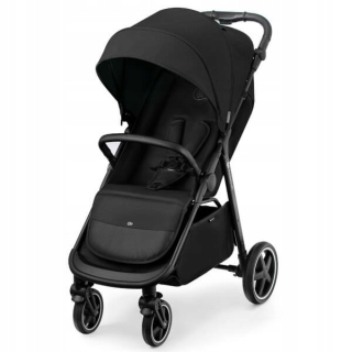 Kinderkraft KSROUT00BLK0000 Midnight Black kočík 115x90 cm