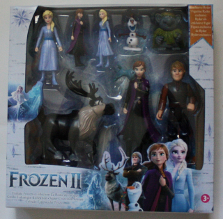 Bábika Frozen Elsa - Land of ice 2 Anna Elza 9 figúrok Sven Kristoff