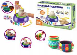 Creative keramika koleso umenie predstavivosti + ílu