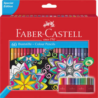 Hrad ceruzka ceruzky - Faber -castell - 60 Kol.